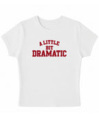 White Baby Tee Front Design
