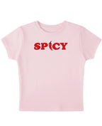 Baby Pink Baby Tee Front Design