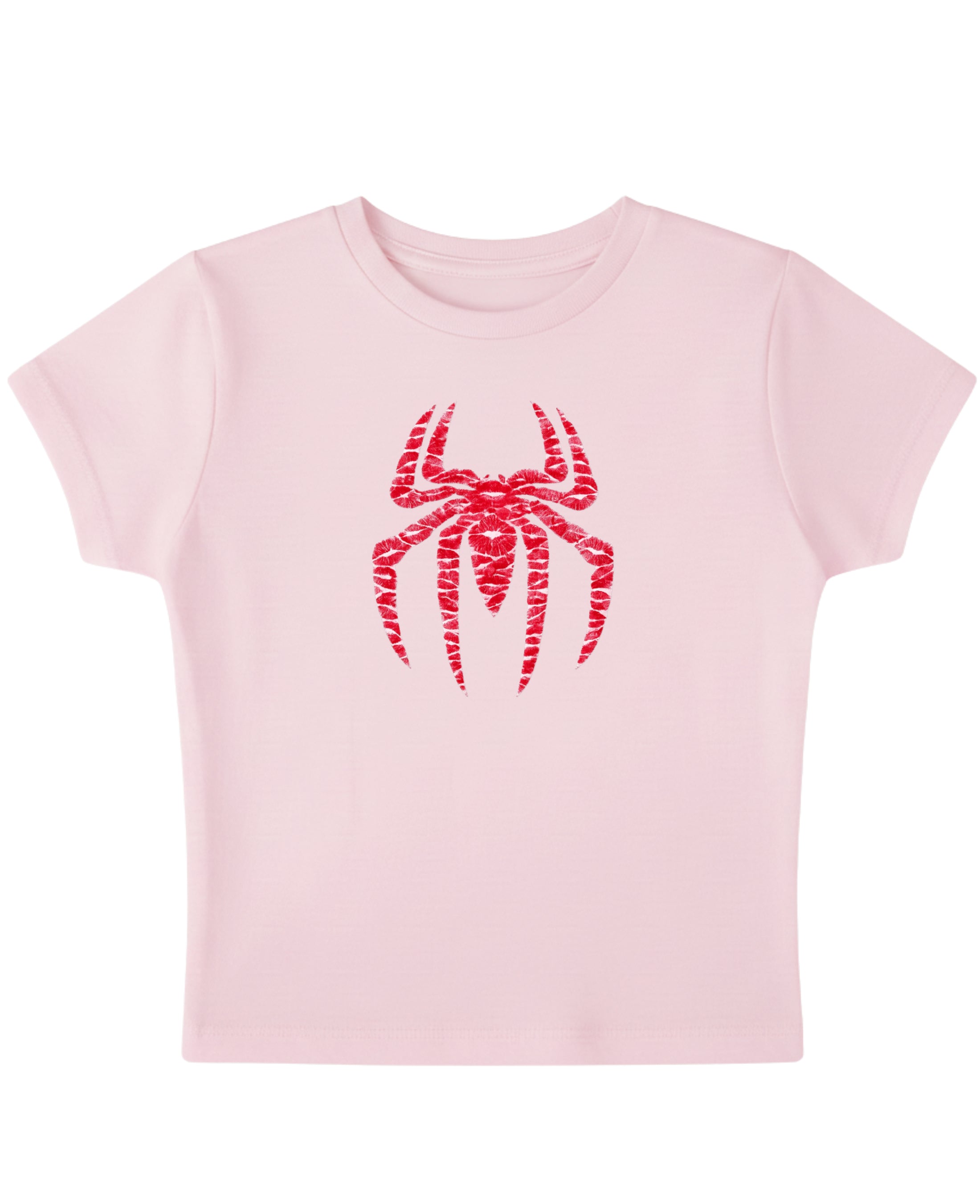 Baby Pink Baby Tee Front Design