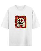 White Oversized T-shirt Front Design